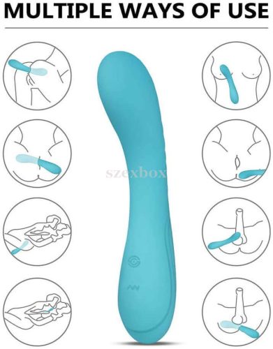 Tracy's Dog Teal Vibe rechargeable G-spot vibrator turquoise