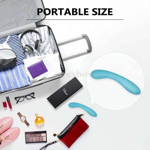 Tracy's Dog Teal Vibe rechargeable G-spot vibrator turquoise