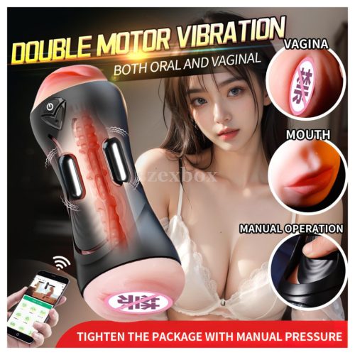 HotBox vibrációs száj és műpunci – dupla izgalom