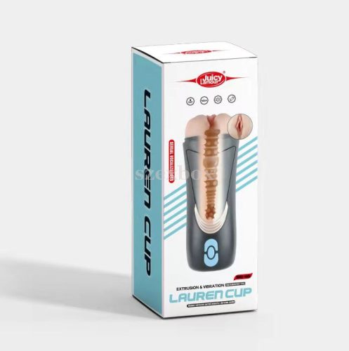 Lauren szorító-nyögdécselő maszturbátor – élethű élmény