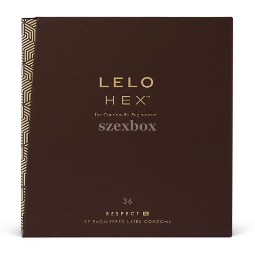 LELO Hex Respect XL - luxus óvszer 36db