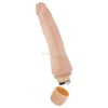Lifelike battery-powered vibrator in natural color