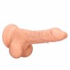 Realrock Dong 7 lifelike testicle dildo 17cm