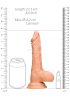 Realrock Dong 8 lifelike testicle dildo 20cm