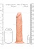 Realrock Dong 9 lifelike dildo 23cm