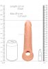 RealRock Penis Sleeve 9 péniszköpeny 22 cm