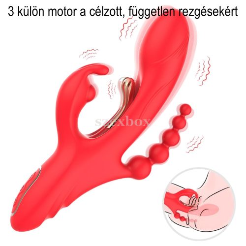 SzexBox tongue vibrator – Three-point pleasure