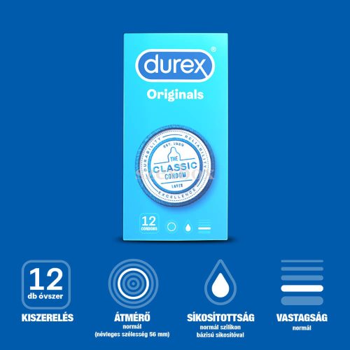 Durex classic condoms (12pcs)