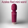 Azalea Red mini wand – compact power, precise orgasm