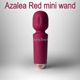 Azalea Red mini wand – compact power, precise orgasm