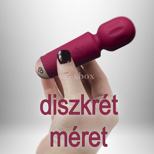 Azalea Red mini wand – compact power, precise orgasm