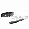 KINK leash collar black – elegant dominance