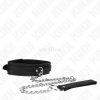 KINK leash collar black – dominated and served