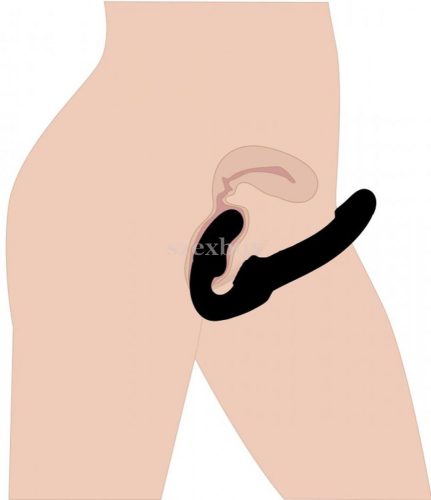 Strap U Revolver attachable dildo