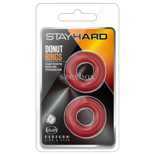 Stay Hard Donuts normál péniszgyűrű szett 