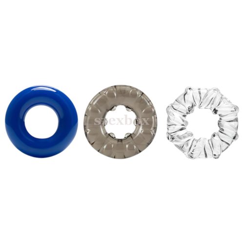 Stay Hard Donuts triple penis ring set
