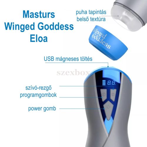 Masturs Winged Goddess Eloa – AR suction-vibrating masturbator
