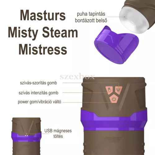 Masturs Misty Steam Mistress – AR szorító maszturbátor