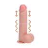 RealRock realistic suction cup up-and-down vibrator 20 cm