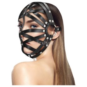 Mesh face mask for fetish lovers