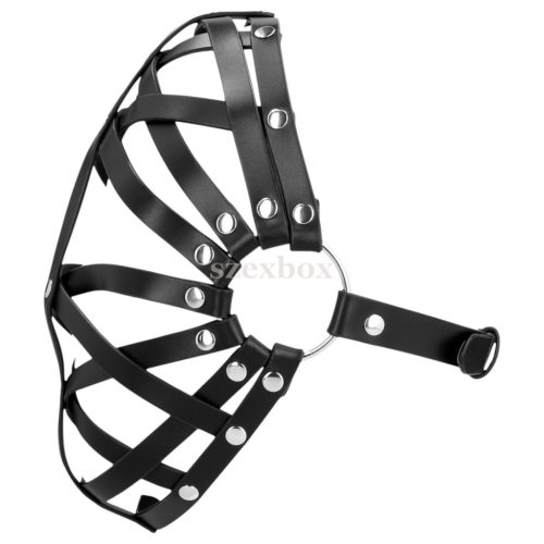 Mesh face mask for fetish lovers