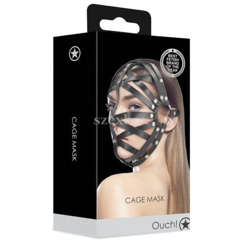 Mesh face mask for fetish lovers