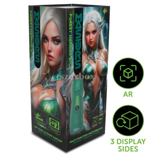 Masturs Ayla – moaning AR suction-vibrating masturbator