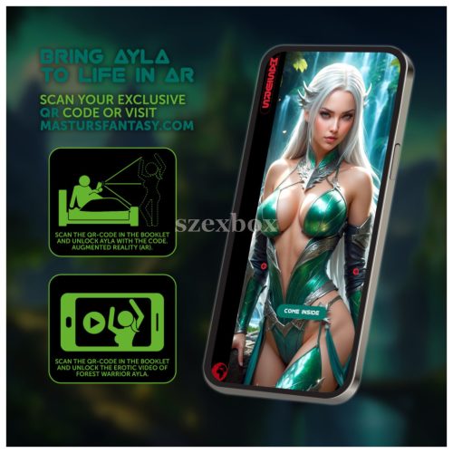 Masturs Ayla – moaning AR suction-vibrating masturbator