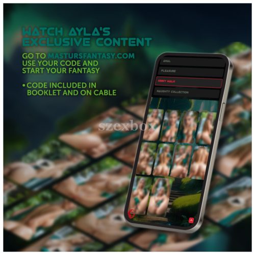 Masturs Ayla – moaning AR suction-vibrating masturbator