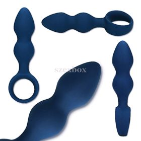 anál plug fogógyűrűvel - nagy