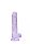 Realrock translucent lifelike dildo purple 17cm