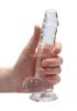 Realrock translucent lifelike dildo 17cm