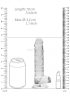 Realrock translucent lifelike dildo 17cm
