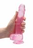 Realrock translucent lifelike dildo Pink 19cm