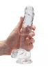 Realrock translucent lifelike dildo 19cm