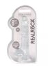 Realrock translucent lifelike dildo 19cm