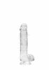 Realrock translucent lifelike dildo 15cm