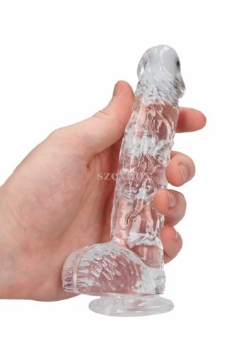 Realrock translucent lifelike dildo 15cm