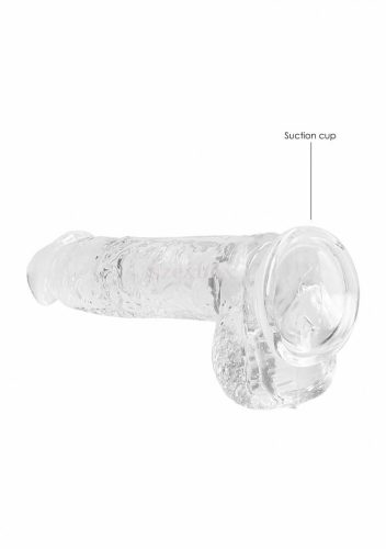 Realrock translucent lifelike dildo 15cm
