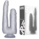 Realrock translucent realistic double dildo 22cm