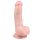 Easytoys - dildo with testicles natural
