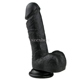 Easytoys clamp-on, testicular dildo 17,5cm