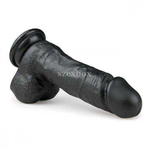 Easytoys clamp-on, testicular dildo 17,5cm