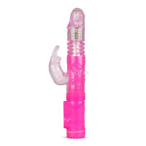 Easytoys Bunny vibrator thrusting, rotating, vibrating, pampering