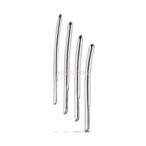 SINNER 176 curved steel urethra dilator set 4 pcs