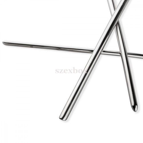 SINNER 175 curved steel urethra dilator dildo set 4 pieces