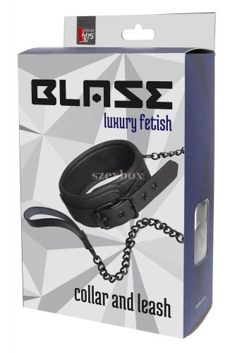 Blaze collar with leash