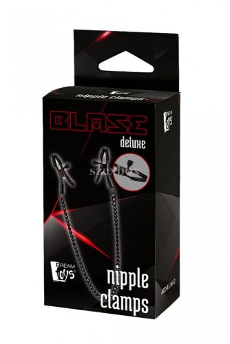 Blaze Deluxe fém bimbócsipeszek lánccal