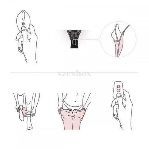 Pantyrebel radio vibration lace thong
