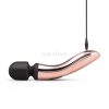 Rosy Gold Wand Curve Vibrating Massager